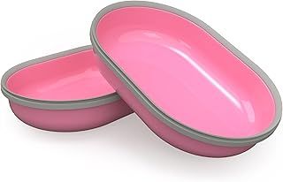 Sure Petcare SureFeed Bowl set (Pack of 2) with Integrated Seal, Compatible with Sure Petcare SureFeed Microchip Pet Feeder, Works for Wet and Dry Food, Keeps Food Fresh, Pink