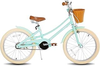 12/14/16/20 inch Kids Bike for 3-11 years Girls, 12/14/16 Girls Bike with Training Wheels & Basket, 20 inch with kickstand