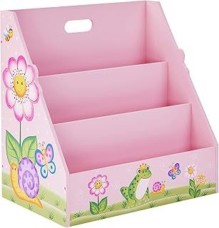 Fantasy Fields Magic Garden Kids Bookshelf, Bookcase, Children's Book and Toy Storage, Girls Book Shelves, Children's Bedroom Storage, Kids Storage Unit