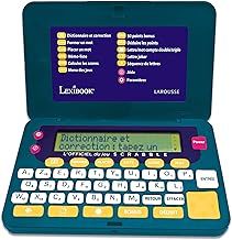 Lexibook, Official Electronic Dictionary of Scrabble ODS9, Larousse FISF, Ergonomic Format, Large Touches, Referee, Spell Corrector, Definitions, Battery Operated Green/Blue, SCR9FR