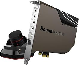Creative Sound Blaster AE-7 - High Resolution PCI-e DAC/Amplifier Sound Card with Xamp Discreet Headphone Bi-Amplifier and Grey/Black Audio Control Module