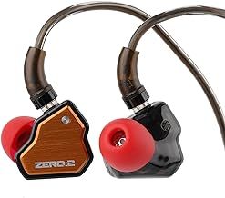 Linsoul 7Hz x Crinacle Zero:2 In Ear Monitor, Updated 10mm Dynamic Driver IEM, Wired Earbuds Earphones, Gaming Earbuds, with OFC IEM Cable for Musician (Orange)