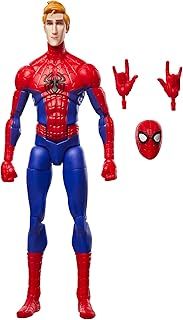 Marvel Legends Series Peter Parker, Spider-Man: Into the Spider-Verse Collectible 6 Inch Action Figure, Rot Und Blau