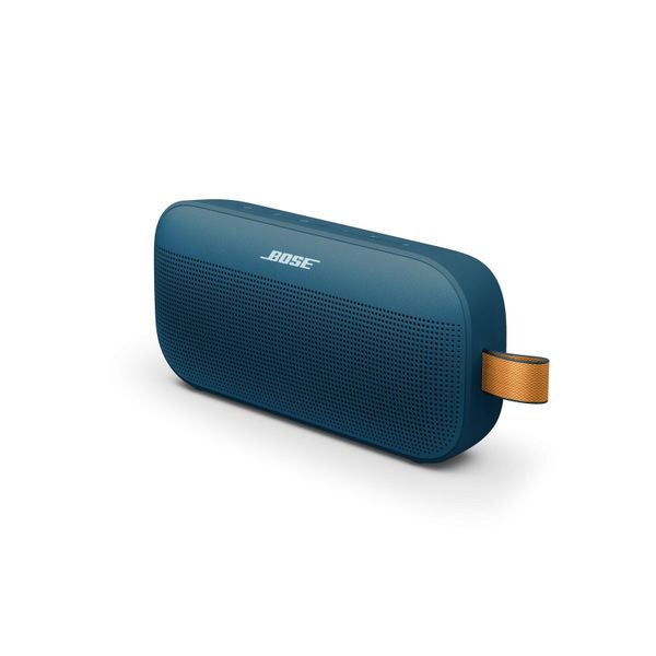 Bose SoundLink Flex Portable Bluetooth Speaker (2nd Gen), Small Portable Wireless Outdoor Speaker with Hi-Fi Audio, Up to 12h Battery Life, Waterproof and Dustproof, Twilight Blue - Limited Edition