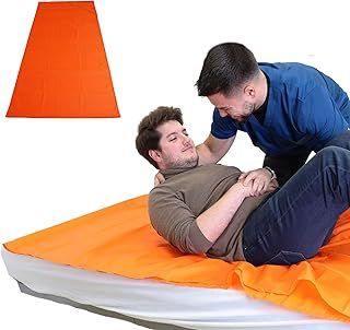PEPE Mobility - Slide Sheets for Moving Patients on Bed 200x100 cm, Tubular Transfer, Reusable Aid, Elderly Home Use