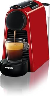 Nespresso 11366 Essenza Mini Coffee Machine, Ruby Red Finish by Magimix