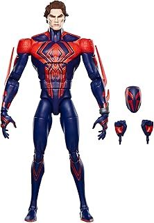 Marvel Legends Series Spider-Man 2099, Spider-Man: Across the Spider-Verse Collectible 6 Inch Action Figure, Red