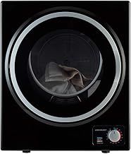 CMVD25BK Mini Vented Tumble Dryer in Black - 2.5kg Capacity - Table Top - Compact Design - Dial Heat Controls - 4 Drying Functions - 200 Minute Timer