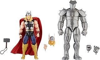 Marvel Hasbro Legends Series Thor vs Destroyer, Avengers 60th Anniversary Collectible 6 Inch Action Figures