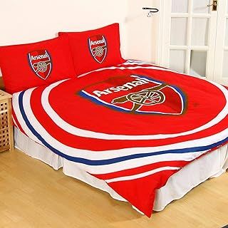 OFFICIAL Arsenal FC FOOTBALL Duvet Cover Bedding Quilt SET Double Reversible NEW