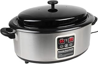 PHYSIQUE Digital Professional Massage Hot Stone Warmer Heater Heating Device (6 Quart/5.7 Litre) For Professional Or Home Spa Relaxing Healing Pain Relief