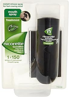 6 x Nicorette QuickMist 1mg/Spray Mouthspray Freshmint 1 x 150 Sprays
