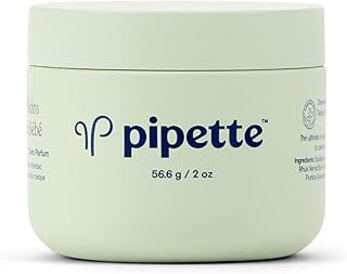 Pipette Baby Balm Fragrance-Free - Protects, Hydrates & Nourishes Sensitive Skin Diaper Balm - Baby Essentials for Newborn with Renewable Plant-Derived Squalane, 2 oz