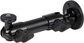 Elgato Wall Mount - Sturdy Horizontal Articulated Arm with 1/4 inch Thread for Easy Mounting and Adjusting of Lights, Cameras, and Microphones, Perfect for Streaming, Videoconferencing, Studios