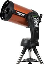 Celestron 11069 NexStar 8SE Computerised Schmidt-Cassegrain Telescope with Fully Automated Mount, SkyAlign Technology and XLT Coating, Black/Orange