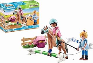 Playmobil 71242 Country Riding Lessons, pony Farm, Horse Toys, Fun Imaginative Role-Play, Playset Suitable for Children Ages 4+