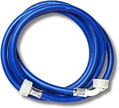 Universal Washing Machine | Dishwasher Cold Water Fill Inlet Pipe Feed Hose (2.5m) for Bosch Samsung Zanussi Aeg Hotpoint Beko Haier Whirlpool Candy Hoover Machines