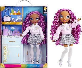 Rainbow High Fashion Doll - Lilac Lane - Purple Fashion Doll in Fashionable Outfit - With Glasses & 10+ Colourful Play Accessories - Great for Kids 4-12 Years Old and Collectors