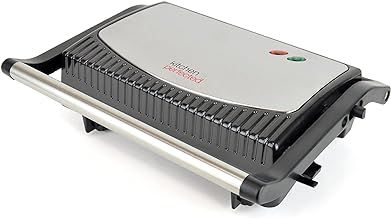 KitchenPerfected Health Grill and Panini Press - Black Steel - E2701BK