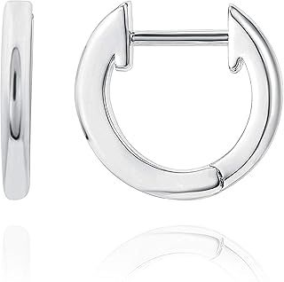 PAVOI Women's 14K Gold Plated Cuff Earrings Huggie Stud | Small Hoop Earrings