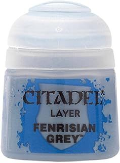 CITADEL Games Workshop Colour Layer: Fenrisian Grey (12ml) Paint