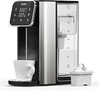 ZACHVO Hot Water Dispenser UR05 with Filter, 2200W Fast Heating, 4 Temperature Settings, 4L Removable Tank, 3 Water Volume Options, Compact & Energy Efficient, Ideal for Kitchen, Office & Home
