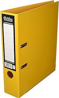 Brights Lever Arch File, A4, Yellow, Box of 10, BR-7763