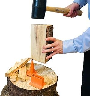 Forest Master USBB Firewood Kindling Log Splitter Axe Hatchet Splitting Blade Wood Cutting Log Splitter Timber