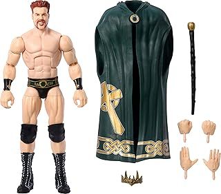 WWE Mattel Elite Action Figure & Accessories, Greatest Hits 2025, 6-inch Collectible King Sheamus with 25 Articulation Points & Swappable Hands
