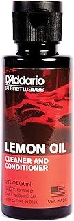 D'Addario Lemon Oil - Guitar Fretboard Oil - Guitar Accessories - Removes Dirt, Grease, Build Up from Instrument - Conditions to Resist Dryness - Extends Fretboard Life