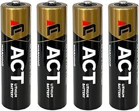 ER14505 AA Battery (4 pack) LS14505 3.6v 2700 mAh Lithium Battery ACT