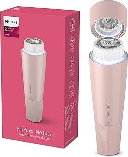 Philips Facial Hair Remover 5000 Series, Personal Groomer for Women, Cordless and Compact, with Hypollergenic Head, Gentle and Quick Facial Hair Removal, Easy Finishing Touch-Ups, Model BRR454/00