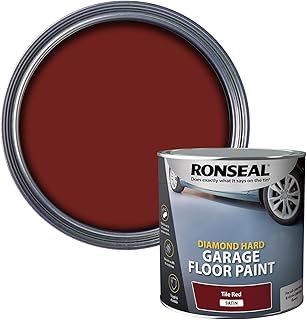 Ronseal DHGFPR25L 2.5L Diamond Hardgarage Floor Paint - Tile Red