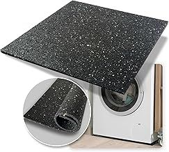 UK Anti-Vibration Washing Machine Mat 60cm x 60cm Easily Cut to Size, Odorless Anti-Slip mat Eco Friendly quality assured