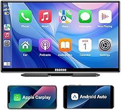 7 Inch Wireless CarPlay & Android Auto Display, HD IPS Touchscreen with Mirror Link, Bluetooth Hands-Free Calling, Siri & G-oogle Assistant Support – Compatible with Various Vehicle Models