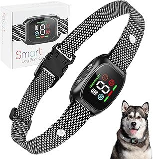 Anti Bark Collars For Dogs, Anti Barking Device For Dogs With 8 Adjustable Sensitivity, Stop Dog Barking Training Collar With Vibration & Beep Modes Harmless For Small Medium Large Dog