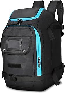 Exsivemy Ski Boot Backpack, 50L Waterproof Ski Boot Bag, Snowboard Bag for Ski Helmet, Goggles, Gloves, Skis, Snowboard & Accessories, Winter Sport Pack for Travel