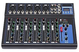 Digital Audio Mixer - Bluetooth & USB Connection - Live Studio & DJ Mixing - Stereo Channel Mixing - Music Console - Practical Recording