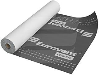 Breathable Roof Membrane/Felt - 1.5m x 50m (75 SQ/M) - 120 G/SM - Free Next Day UK Delivery - Large Discount on Multi Pack (1)