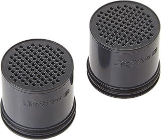 LifeStraw® LSCARB410 7640144283636_Silber_M Activated Carbon Capsule Replacement (2-Piece), Grey