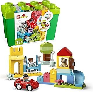 LEGO DUPLO Classic Deluxe Brick Box Building Set with Toy Storage, First Bricks Educational Learning Toys for Toddlers, Kids, Boys & Girls 1.5-3 Years Old, Birthday Gift Idea 10914
