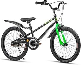 Glerc Fantacy 12 14 16 18 20 Inch Kids Bike for 2-14 Years Old Boys Girls with Water Bottle Holder & Stabilisers, Multiple Colors