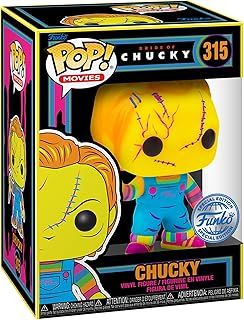 Funko POP! Movies: Bride Of Chucky - Chucky - Blacklight - Collectable Vinyl Figure - Gift Idea - Official Merchandise - Toys for Kids & Adults - Movies Fans - Model Figure for Collectors and Display