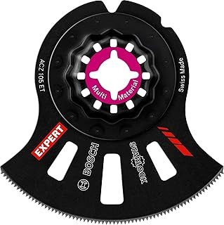 Bosch 1x EXPERT Multi Material ACZ 105 ET Segment Saw Blades (for Fibre plastics GFK, CFK, Brick, Ø 105 mm, Professional Accessory Multitool)