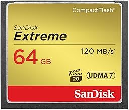SanDisk Extreme 64 GB UDMA7 CompactFlash Card - Black/Gold