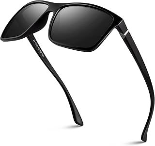 GQUEEN Retro Polarised Sunglasses Mens Womens Driving Fishing UV400