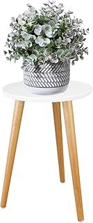 Indoor Plant Stand - Wooden Table for Flower Pots, Modern Home Decor, 42 x 28cm