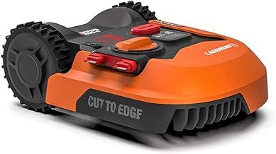WORX Landroid WR141E Robotic Lawnmower for Medium Gardens up to 500m2 - Automatic, WiFi-Connected Robot Lawn Mower with App Control, AIA Technology and Adjustable Cutting Heights