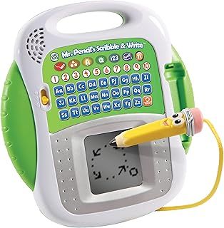 LeapFrog 600803 Mr Pencil's Scribble and Write Interactive Learning Toy Educational Baby Letters, Numbers and Shapes for Toddlers and Kids, Boys and Girls 3, 4, 5+ Year Olds