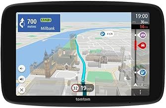 TomTom Campervan and Caravan Sat Nav GO Camper Max 2nd gen. (7" screen with camper and caravan POIs, updates via Wi-Fi, TomTom Traffic, saving vehicle profiles, world maps, avoid low emission zones)